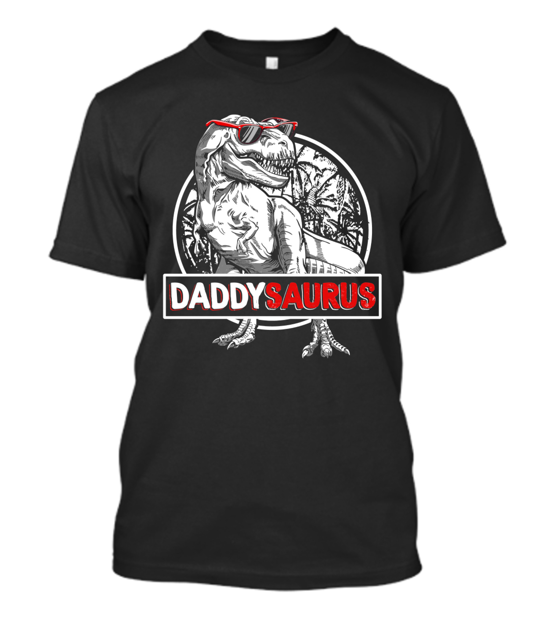 Daddysaurus T-Rex Father's Day Gifts Daddy Saurus T-Shirt