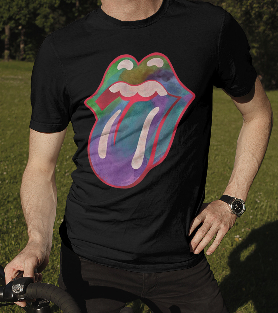 The Rolling Stones Multicolor Tongue T-Shirt