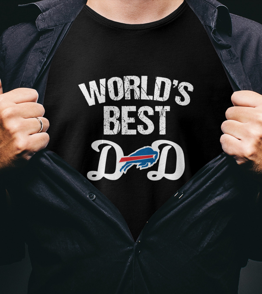 World's Best Dad Buffalo Bills T-Shirt