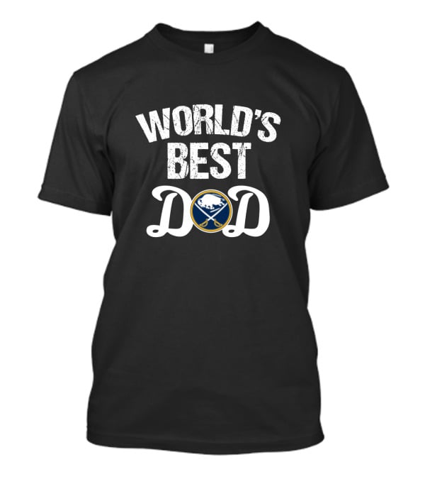 World's Best Dad Buffalo Sabres Fan T-Shirt