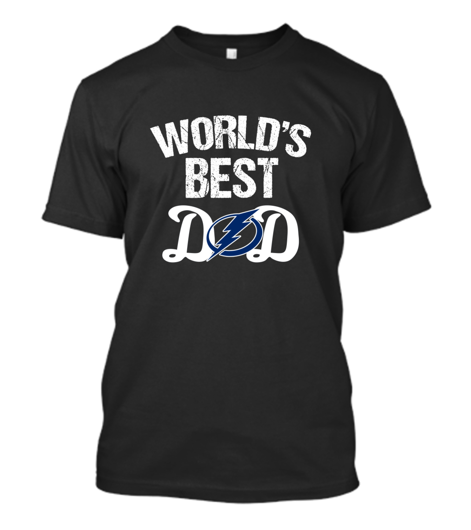 World's Best Tampa Bay Lightning Dad T-Shirt
