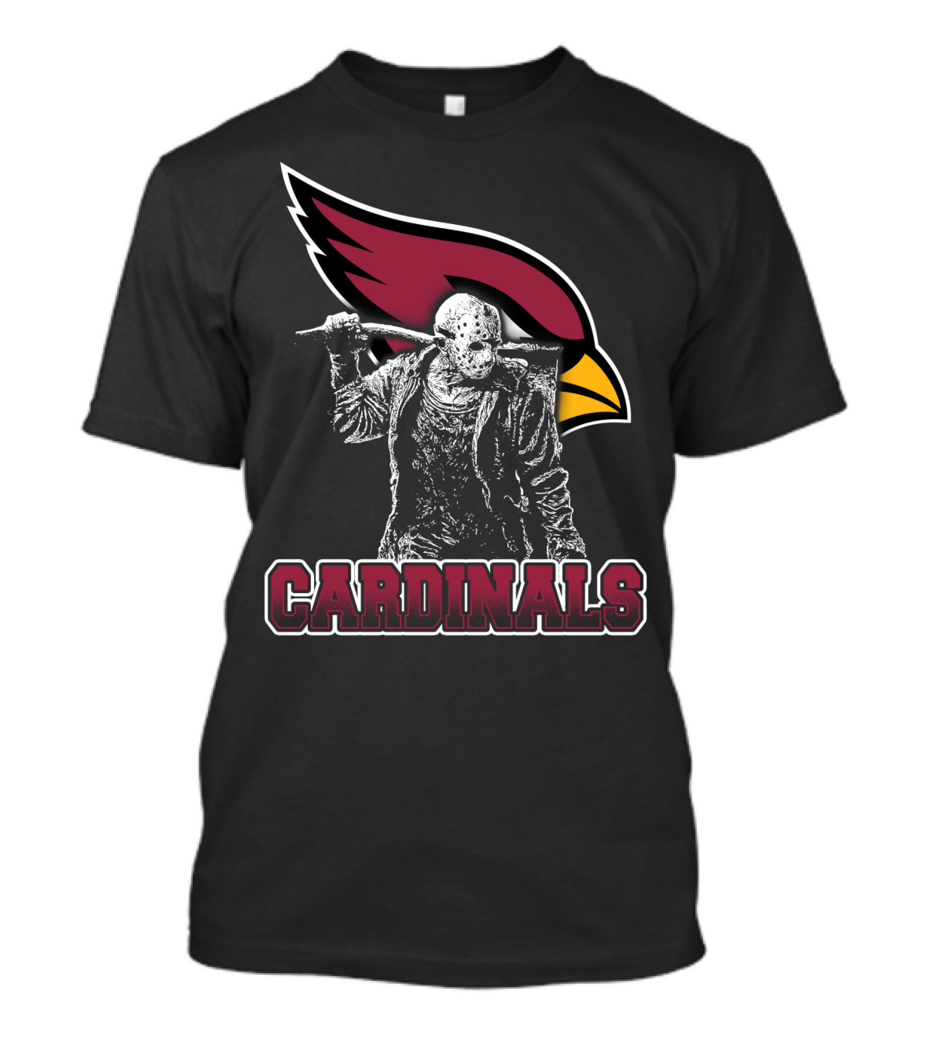 Jason Voorhees Cardinals Fans Arizona T-Shirt