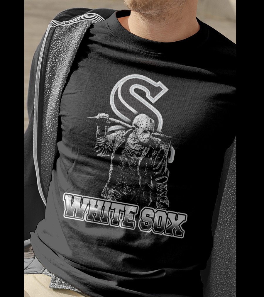 Chicago White Sox Jason Voorhees Horror Baseball Fans T-Shirt