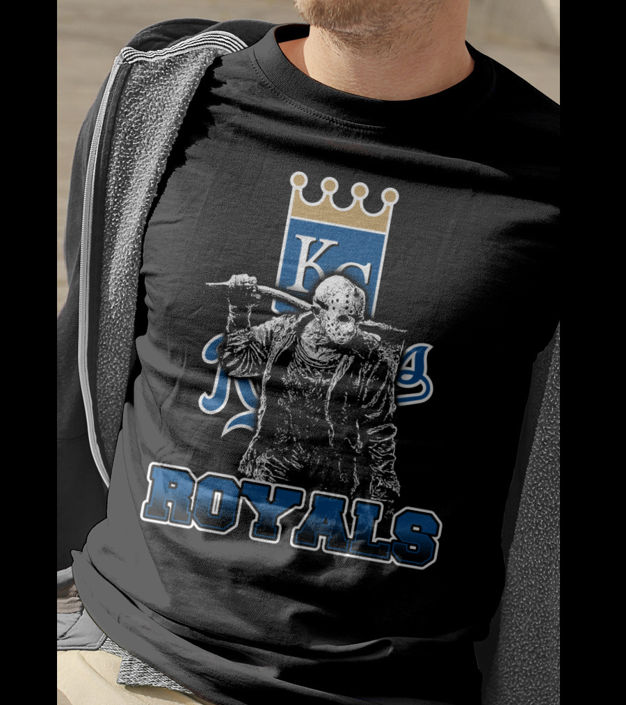 Kansas City Royals Fans Jason Voorhees Mashup T-Shirt