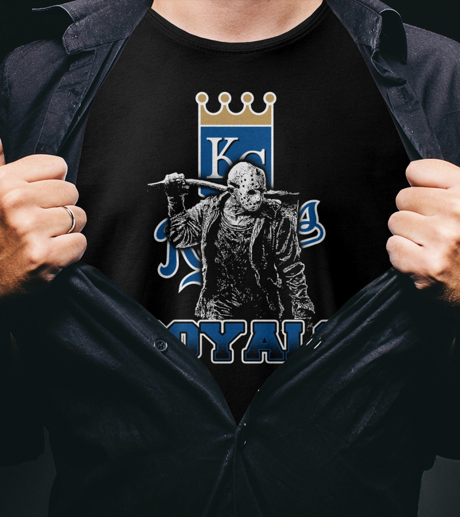 Kansas City Royals Fans Jason Voorhees Mashup T-Shirt