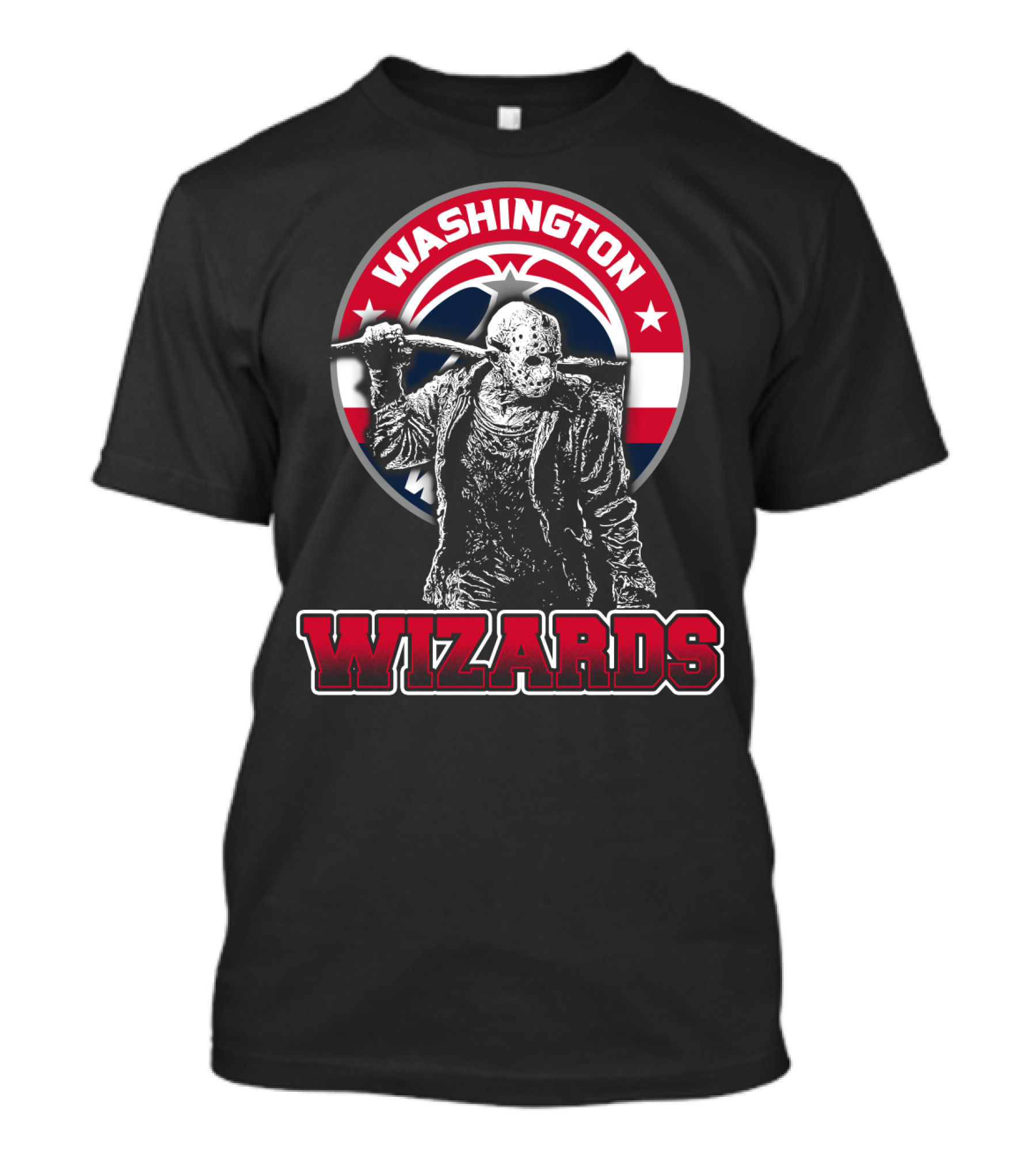 Jason Voorhees And Washington Wizards Crossover Fans T-Shirt
