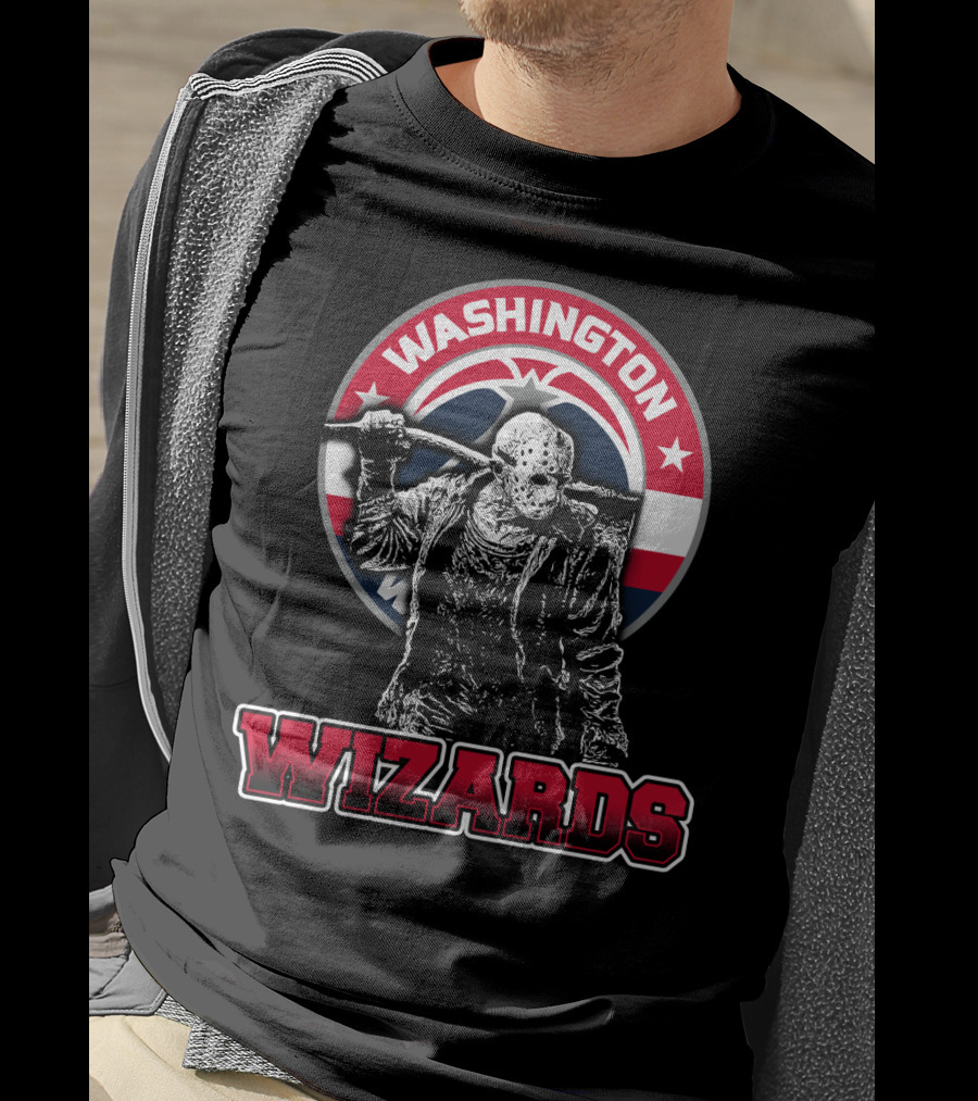 Jason Voorhees And Washington Wizards Crossover Fans T-Shirt