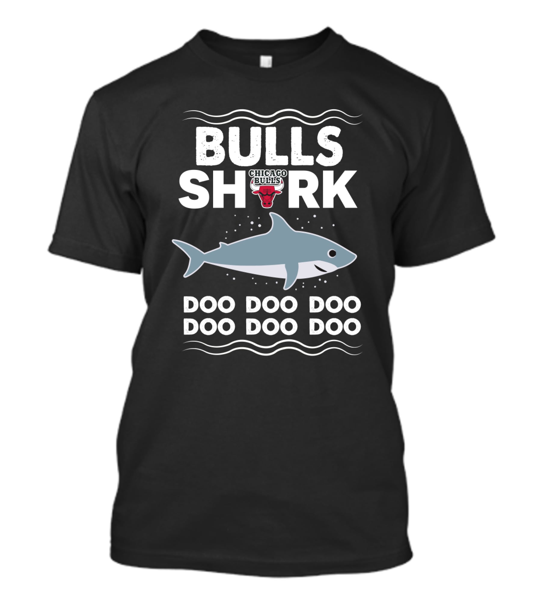 Chicago Bulls Shark Doo Doo Doo Doo Bulls Shark T-Shirt