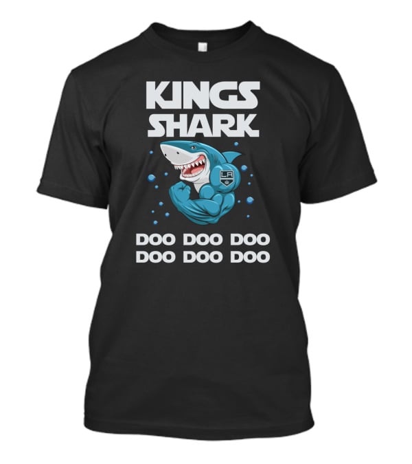 Kings Shark LA Doo Doo Doo Los Angeles Kings Fan Merch T-Shirt