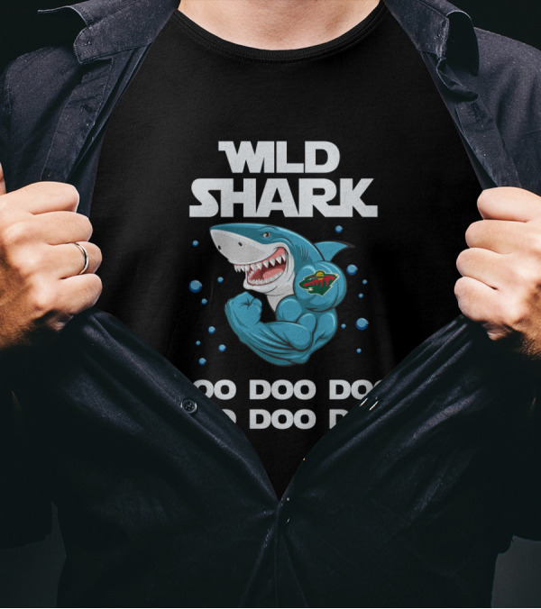 Wild Shark Minnesota Doo Doo Doo Sports T-Shirt