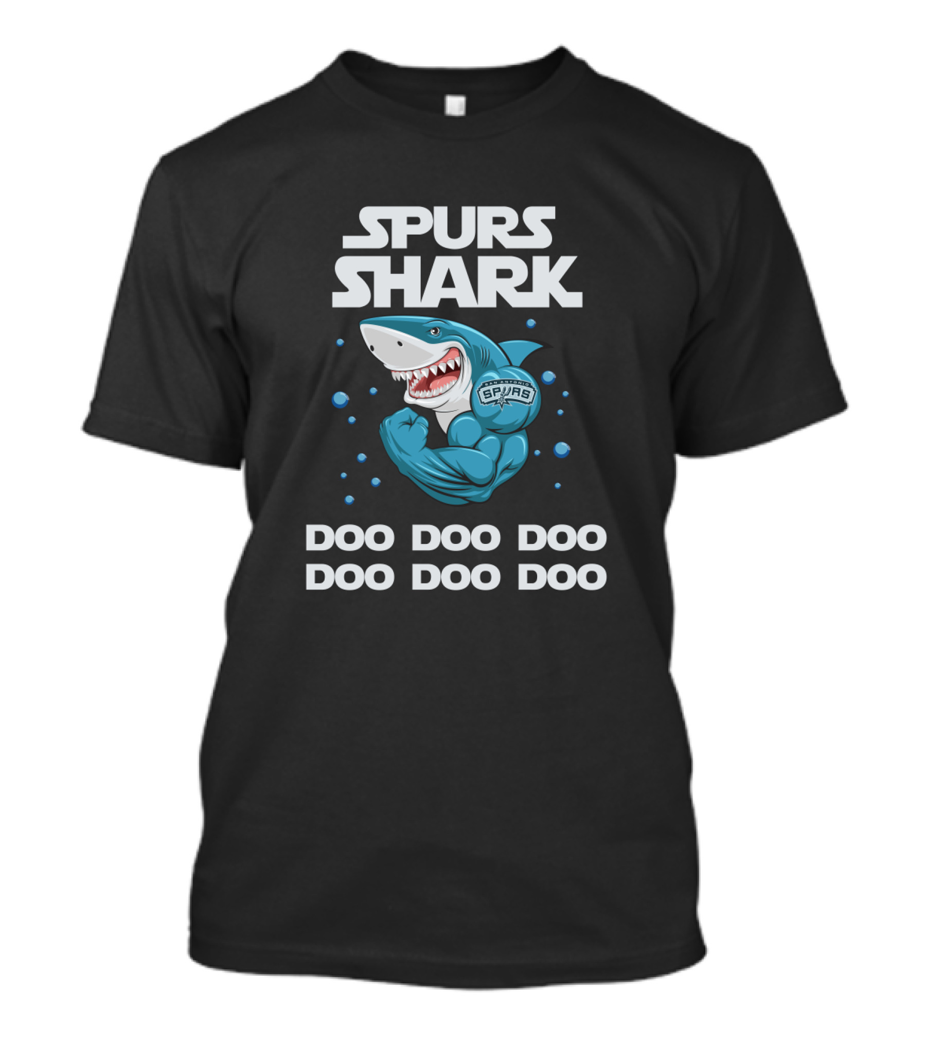 Spurs Shark San Antonio Doo Doo Doo Basketball T-Shirt