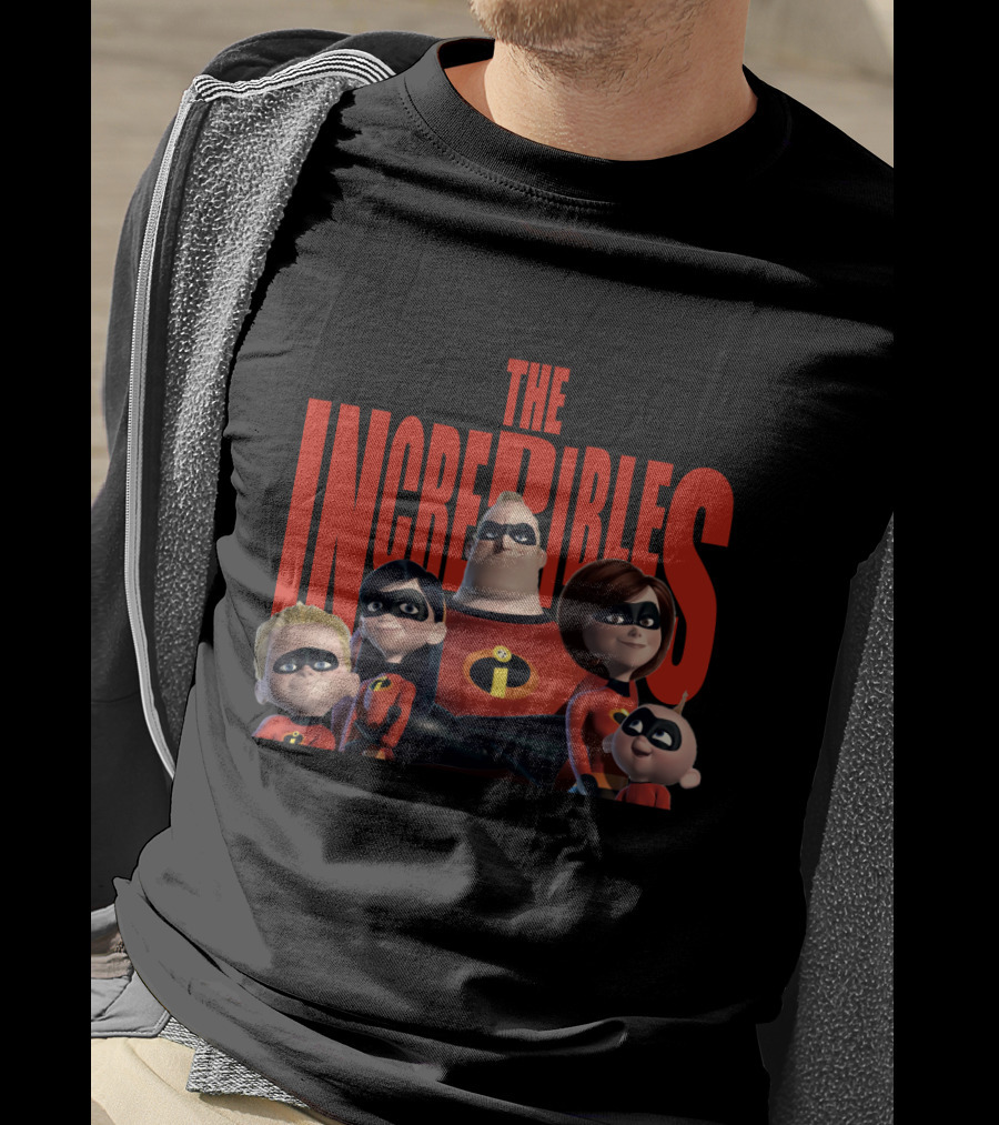 The Incredibles Family Character T-Shirt