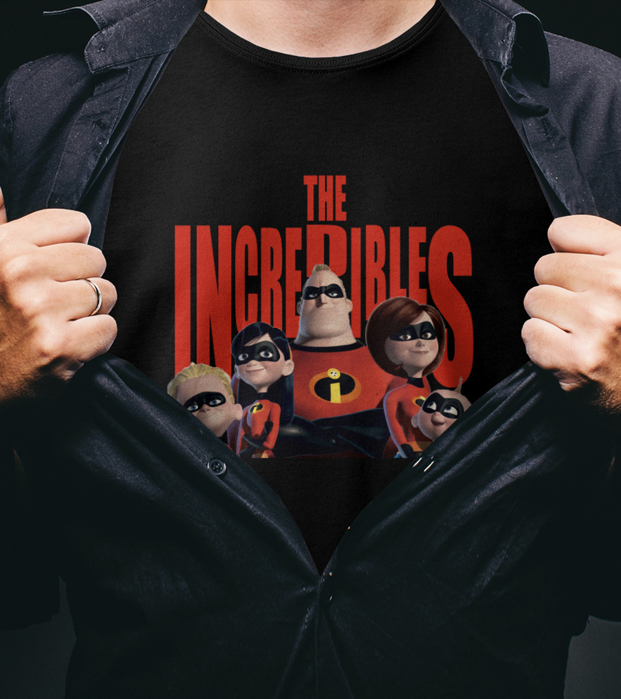 The Incredibles Family Character T-Shirt