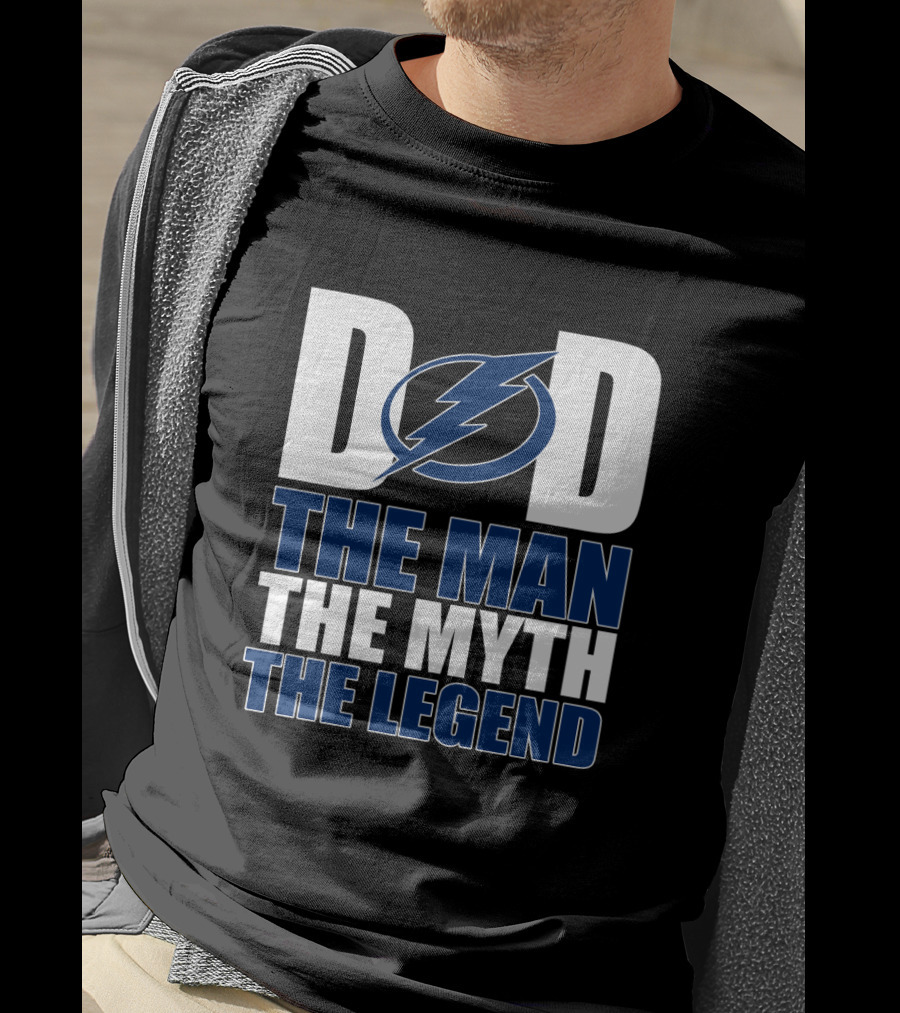 Tampa Bay Lightning Dad The Man The Myth The Legend T-Shirt