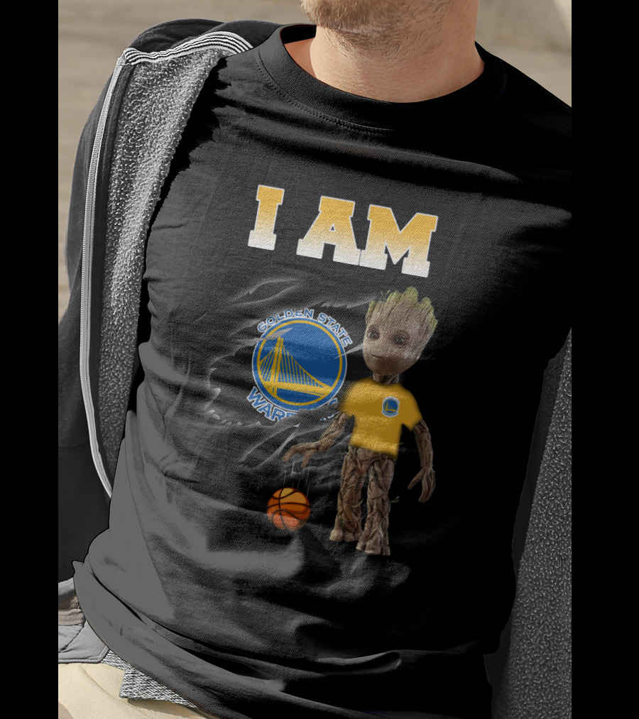 I Am Groot Golden State Warriors Basketball Fan T-Shirt