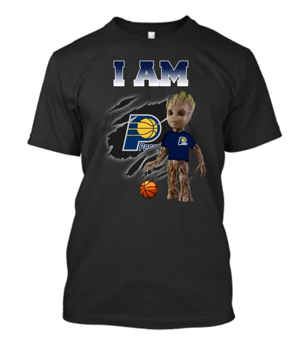 I Am Indiana Pacers Groot Basketball Fan T-Shirt