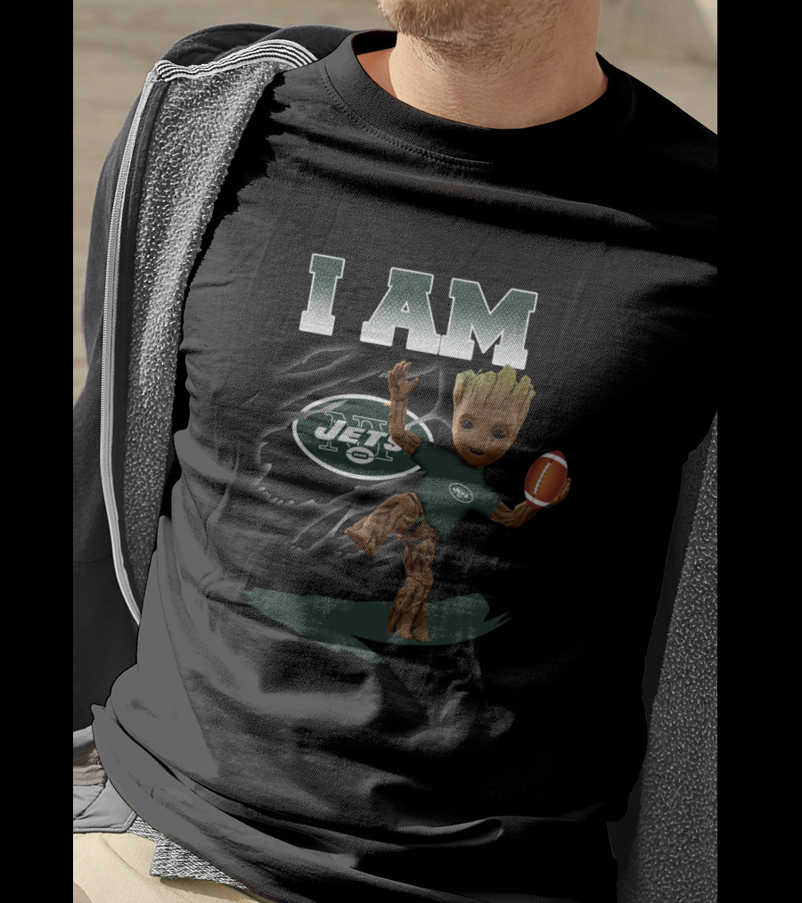 I Am New York Jets Groot Football Fans T-Shirt