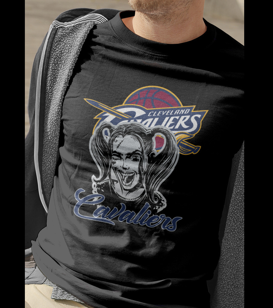 Cleveland Cavaliers Harley Quinn Crossover T-Shirt