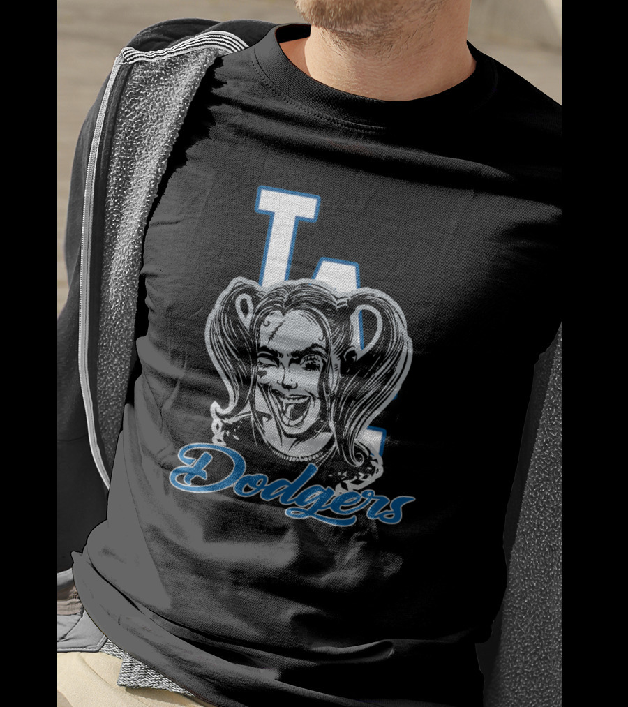 La Dodgers Harley Quinn T-Shirt