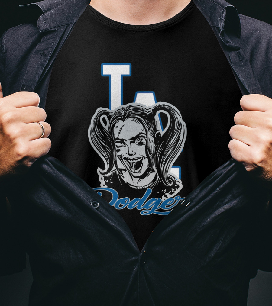 La Dodgers Harley Quinn T-Shirt