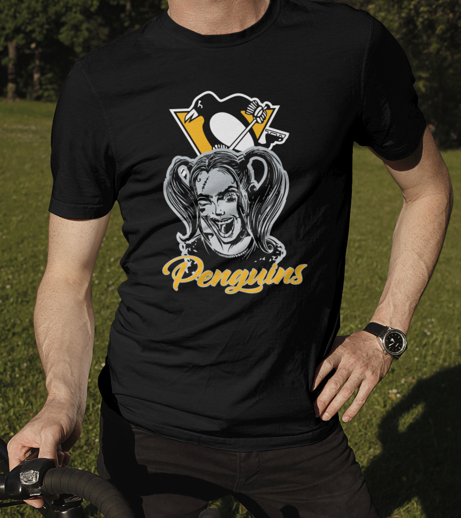 Penguins Harley Quinn Pittsburgh Penguins T-Shirt