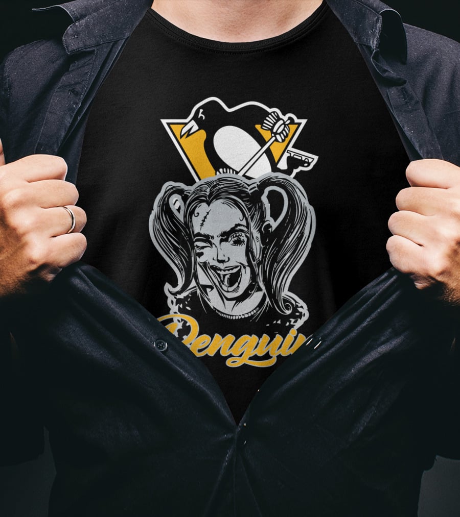 Penguins Harley Quinn Pittsburgh Penguins T-Shirt