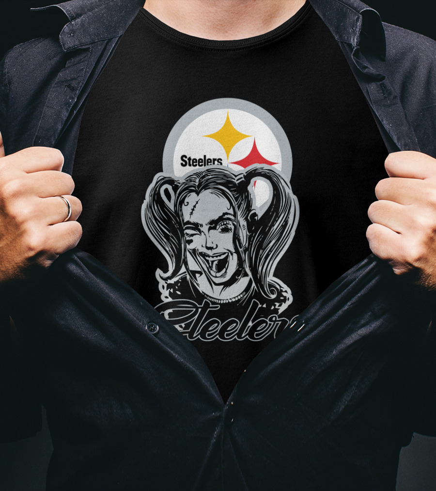 Harley Quinn Steelers T-Shirt