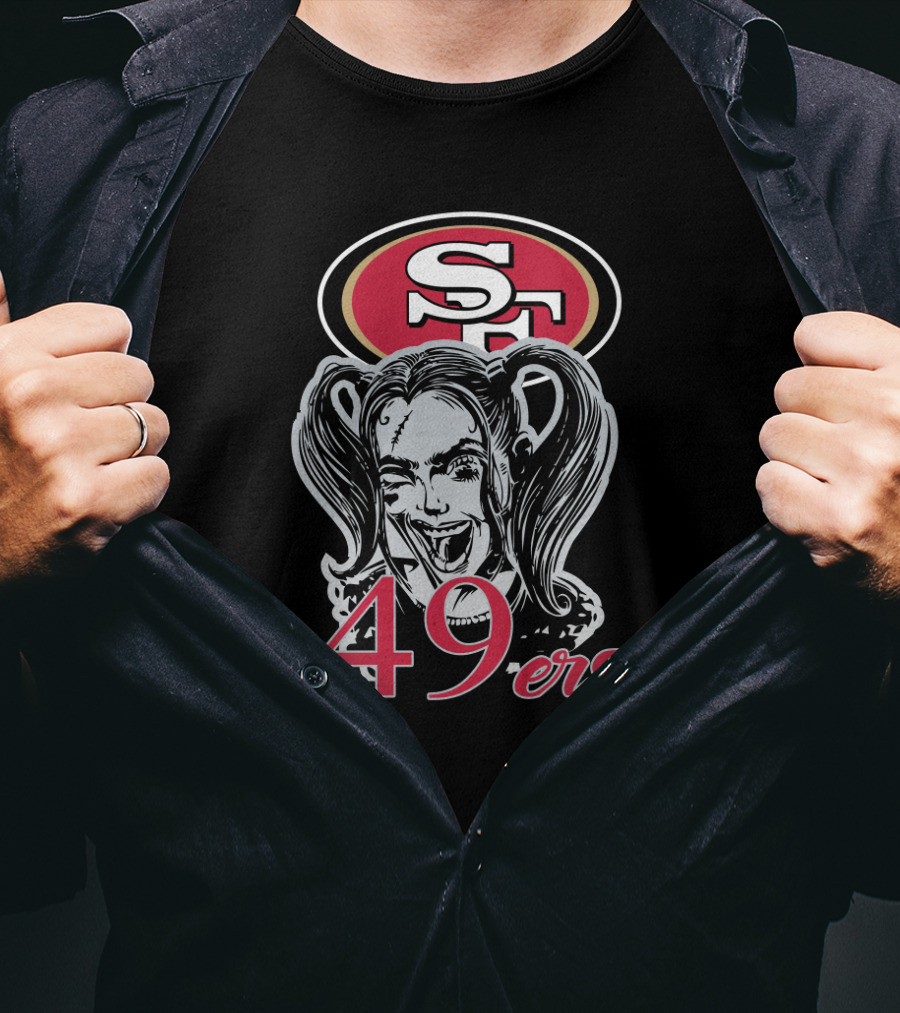 Harley Quinn San Francisco 49ers 49ers T-Shirt