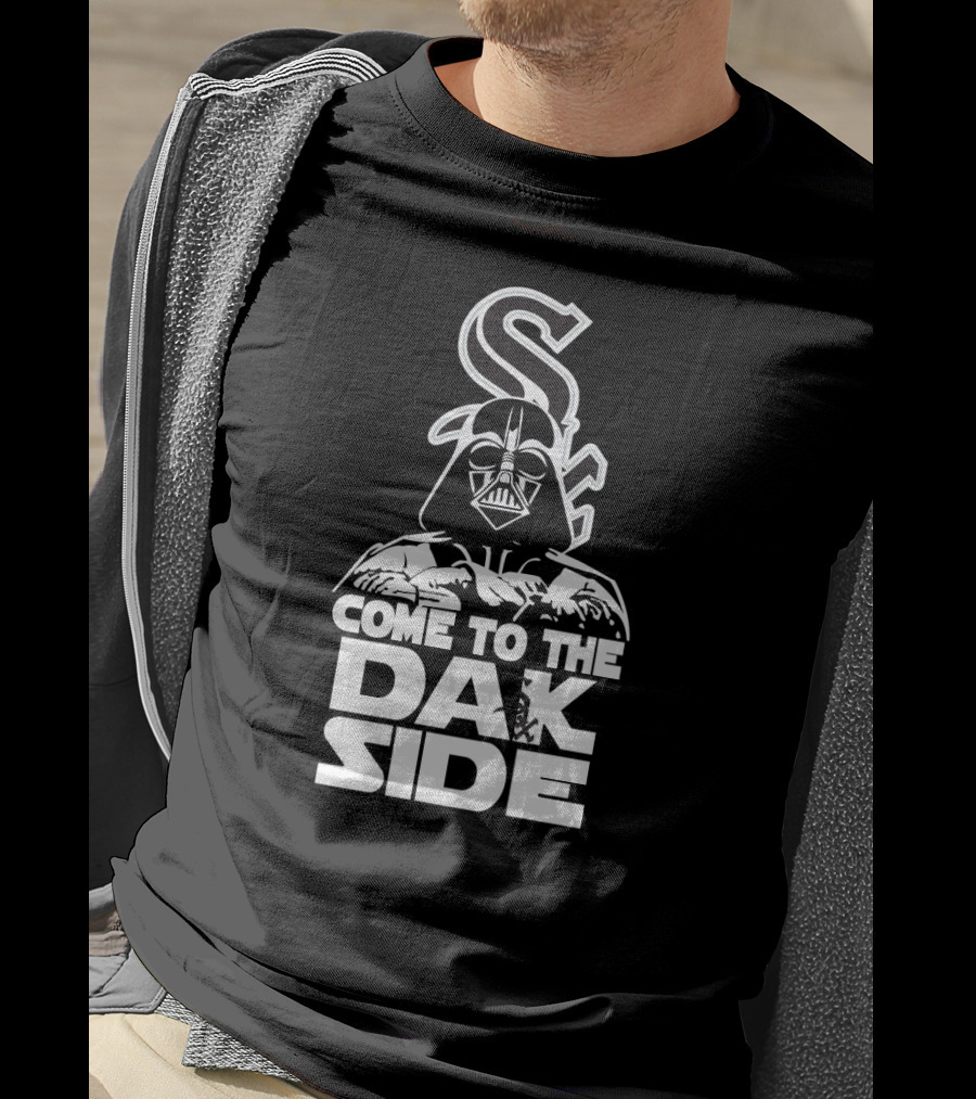 Darth Vader Come To The Dark Side Chicago White Sox Fans T-Shirt