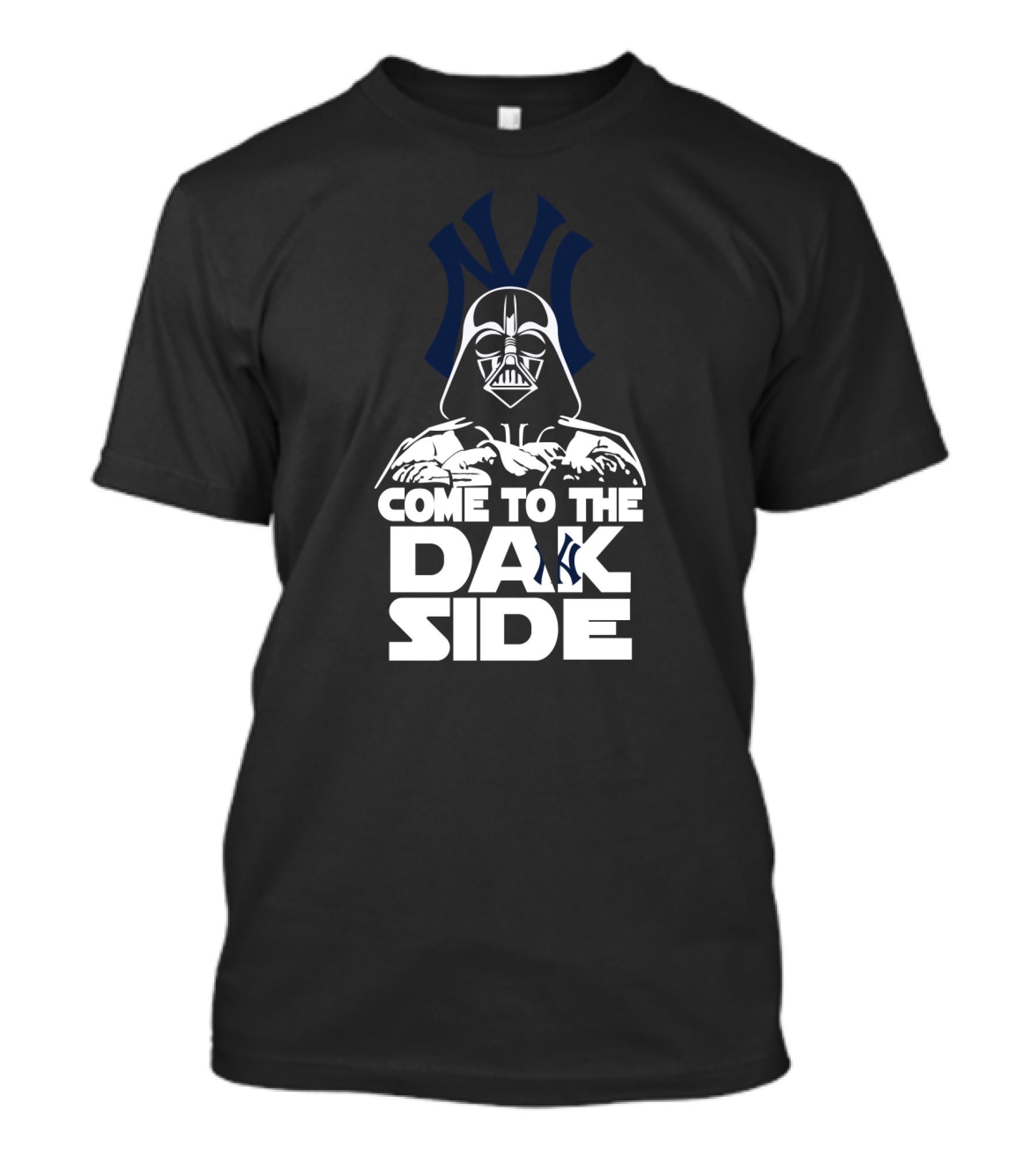 Darth Vader Come To The Dark Side New York Yankees Fans T-Shirt
