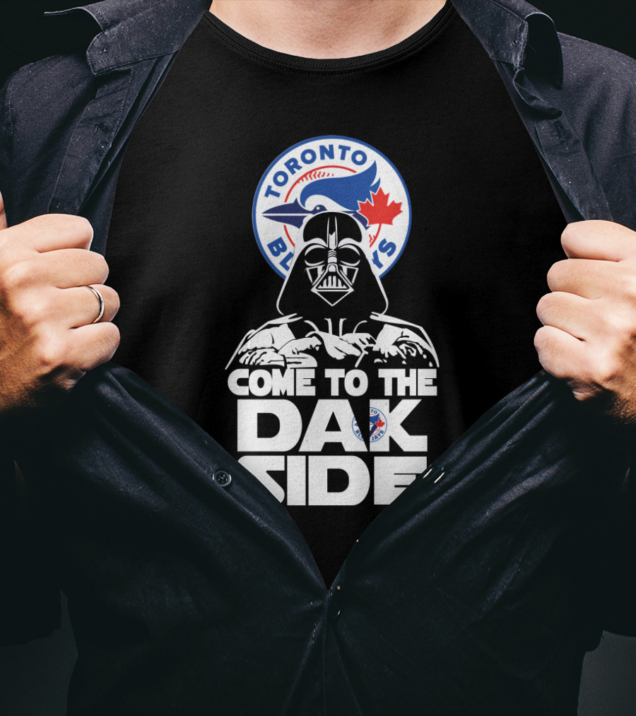 Toronto Blue Jays Darth Vader Come To The Dark Side T-Shirt