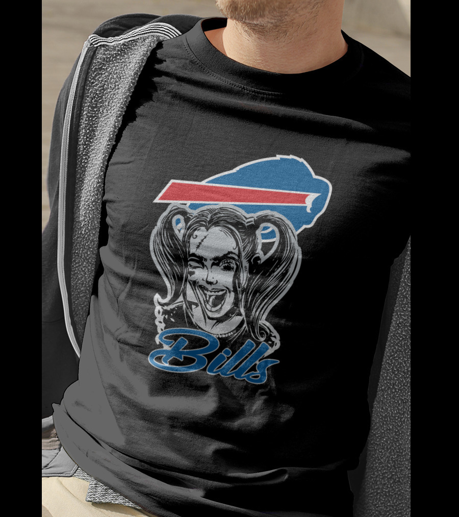 Harley Quinn Buffalo Bills Fans Bills T-Shirt
