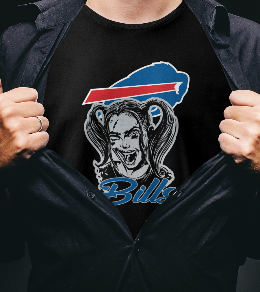 Harley Quinn Buffalo Bills Fans Bills T-Shirt