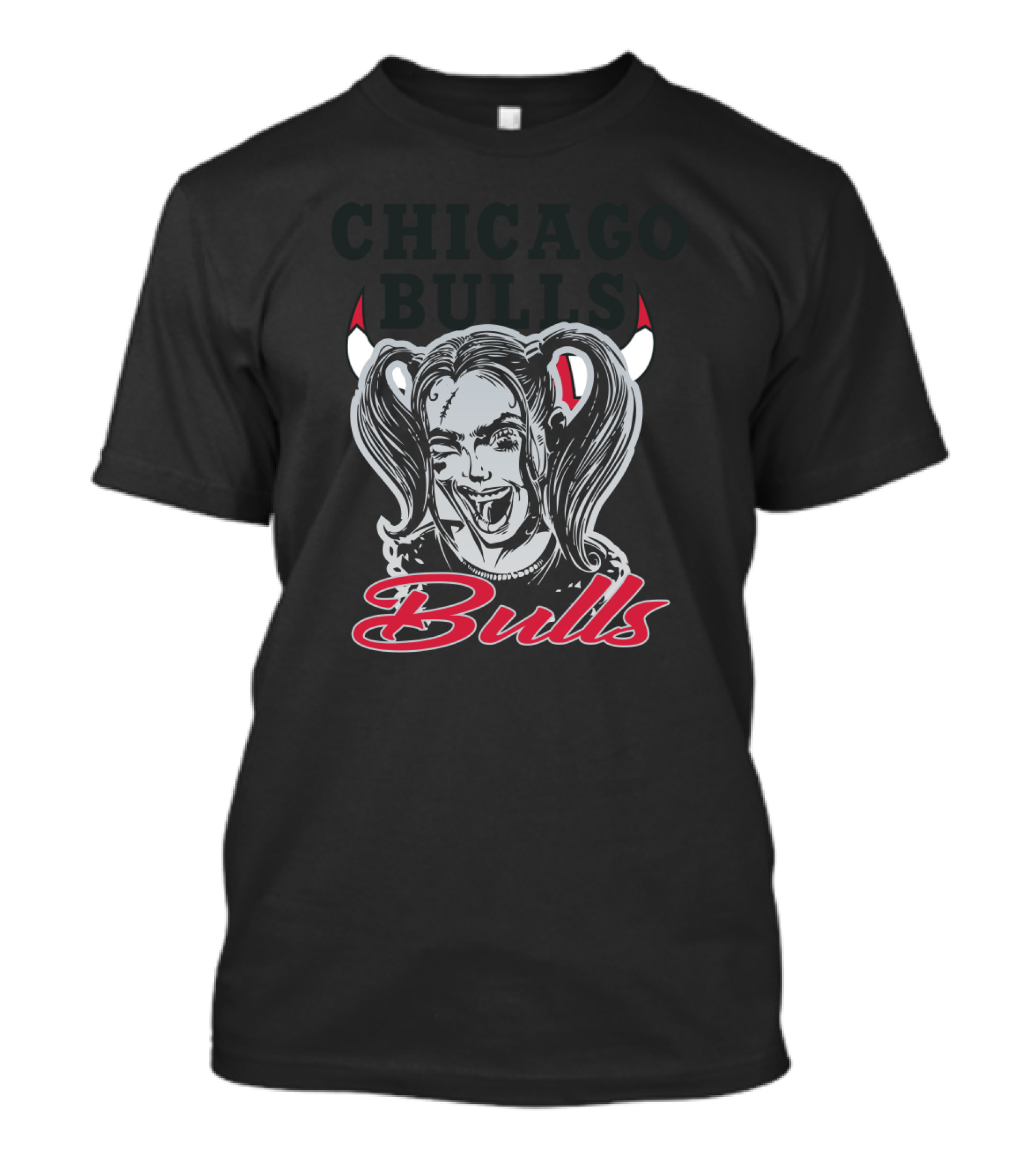 Chicago Bulls Harley Quinn Fan Enthusiast T-Shirt