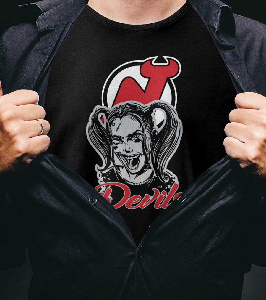 Harley Quinn Devils New Jersey Fans T-Shirt
