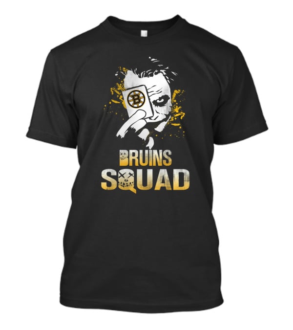 Bruins Squad Joker Card Boston Bruins Fans T-Shirt
