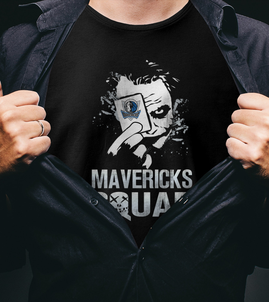 Mavericks Squad Joker Card Dallas Mavericks Fans T-Shirt