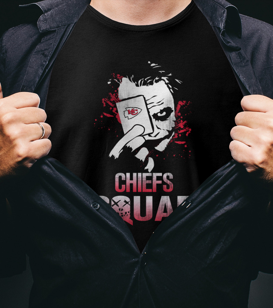Chiefs Squad Joker Card Kansas City Chiefs Fans T-Shirt