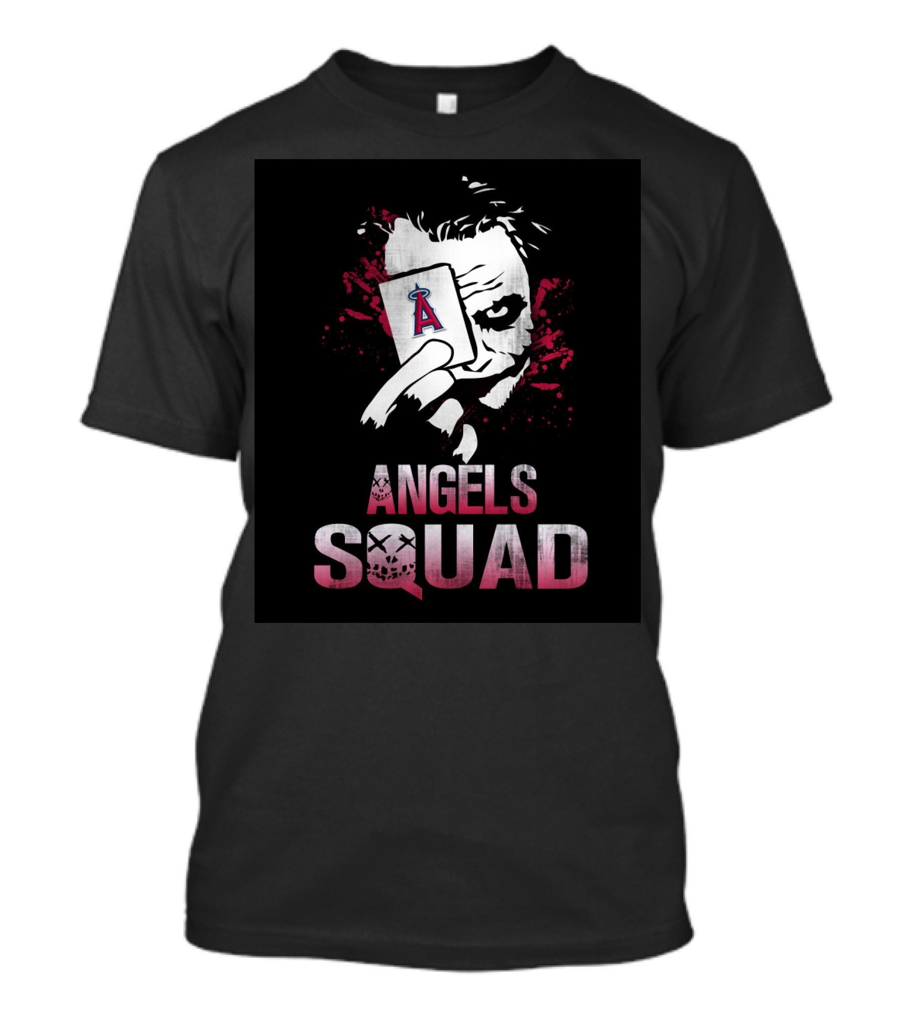 Angels Squad Joker Los Angeles Fans T-Shirt