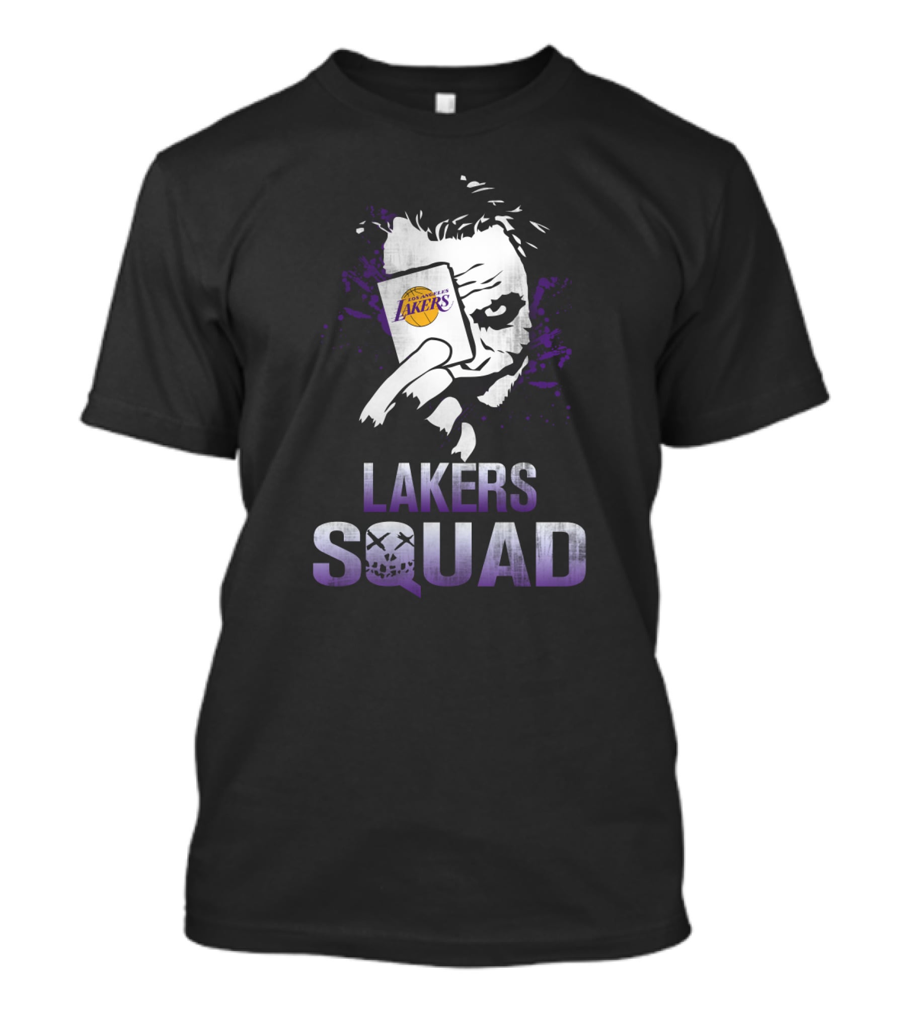 Lakers Squad Joker Card Lakers Fans T-Shirt