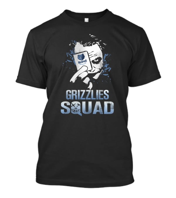 Grizzlies Squad Memphis Grizzlies Joker Fan Card T-Shirt