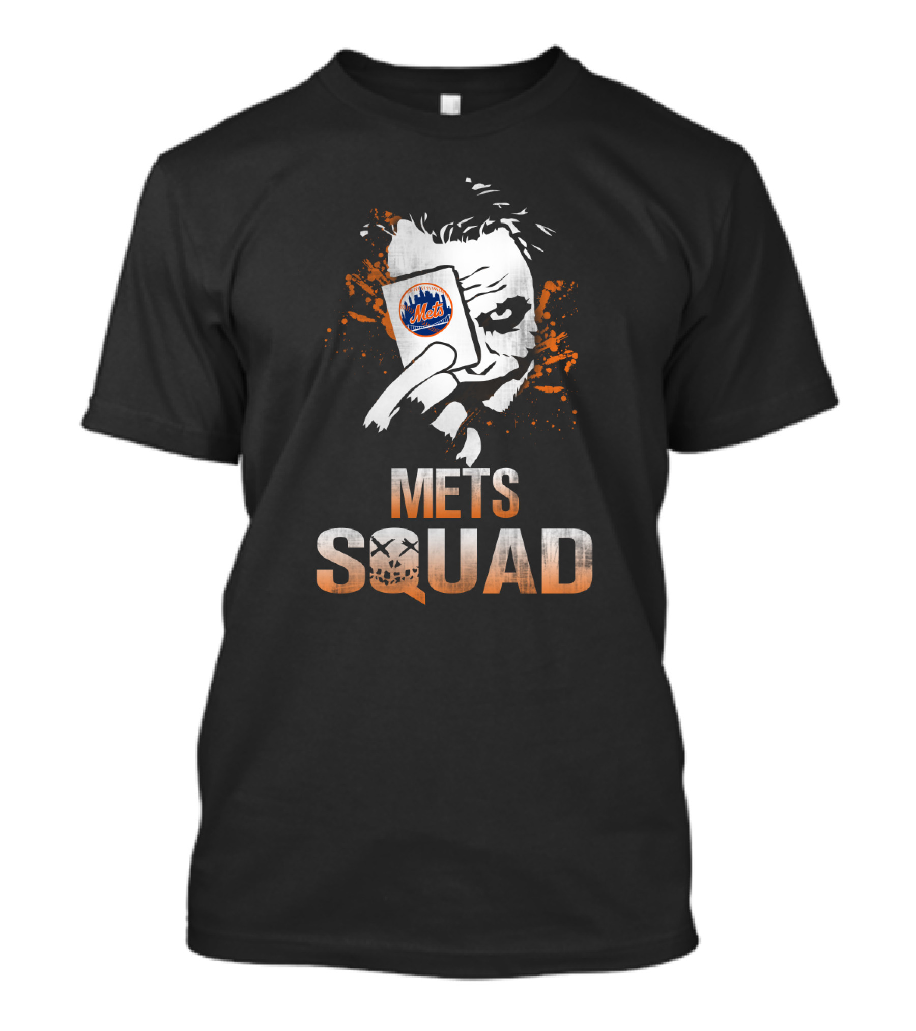 Mets Squad Joker Card Fan T-Shirt