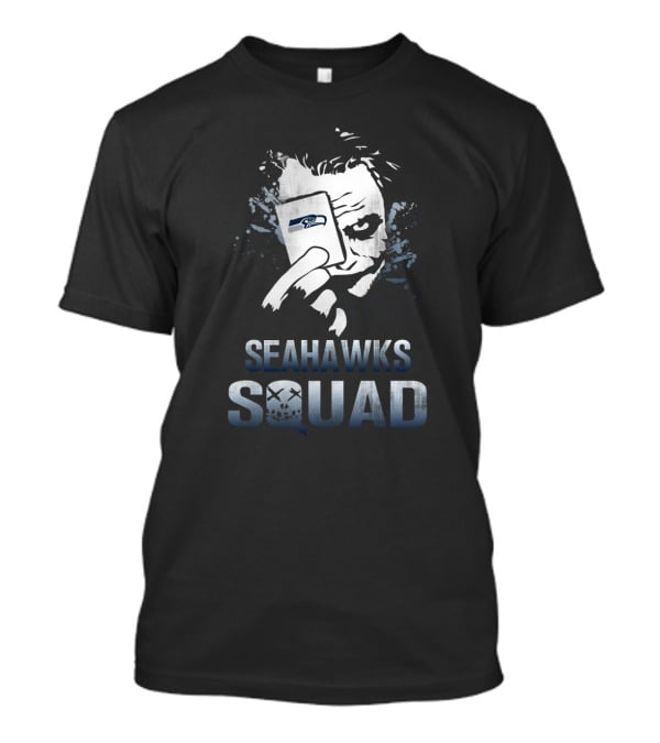 Seahawks Squad Joker Card Seattle Seahawks Fans T-Shirt