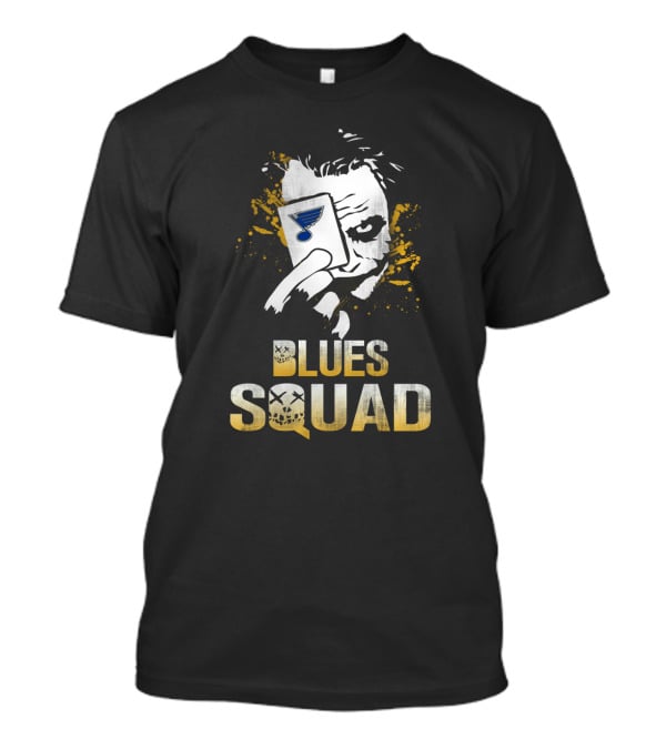 Blues Squad Joker St. Louis Fans T-Shirt
