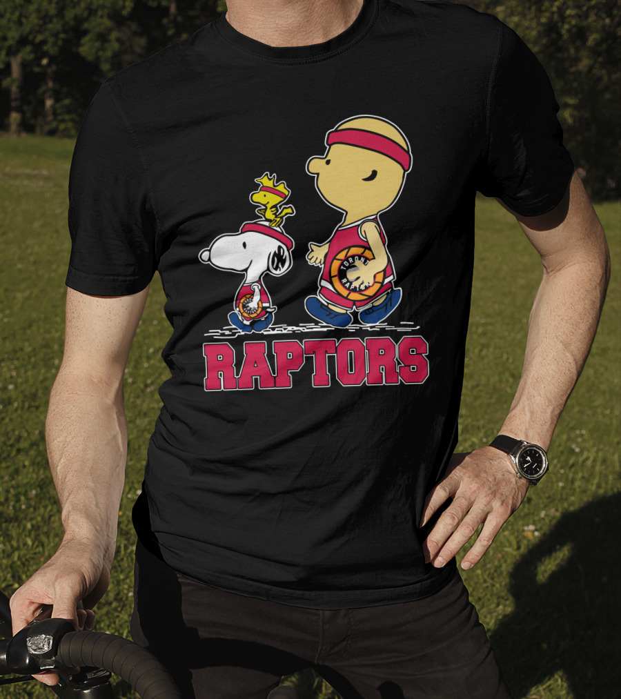 Snoopy Toronto Raptors Woodstock Raptor Fans T-Shirt