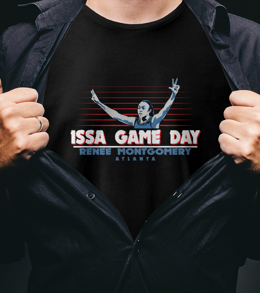Issa Game Day Renee Montgomery Atlanta Dream Fans T-Shirt
