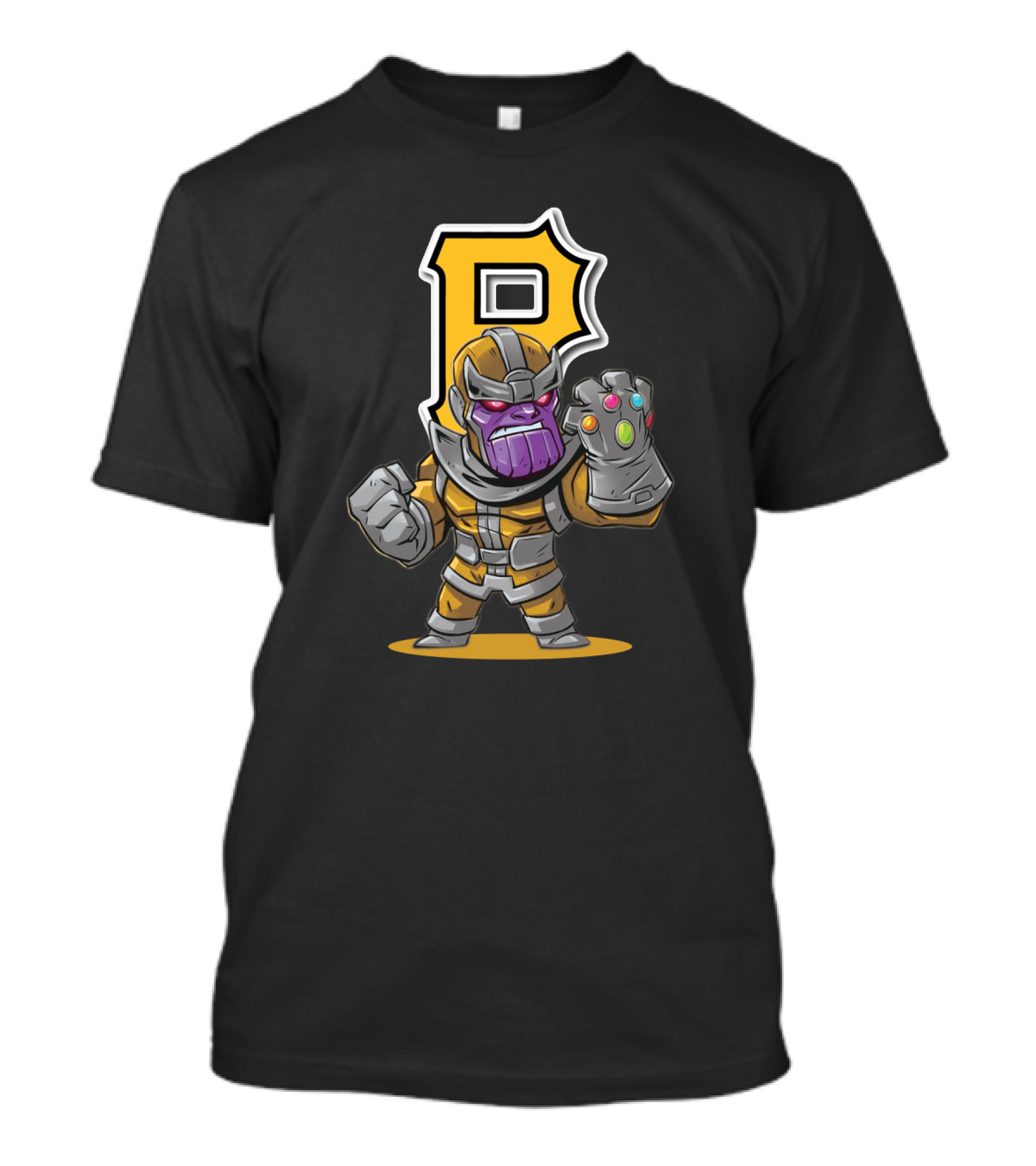 Thanos Illustration With Pittsburgh Pirates T-Shirt