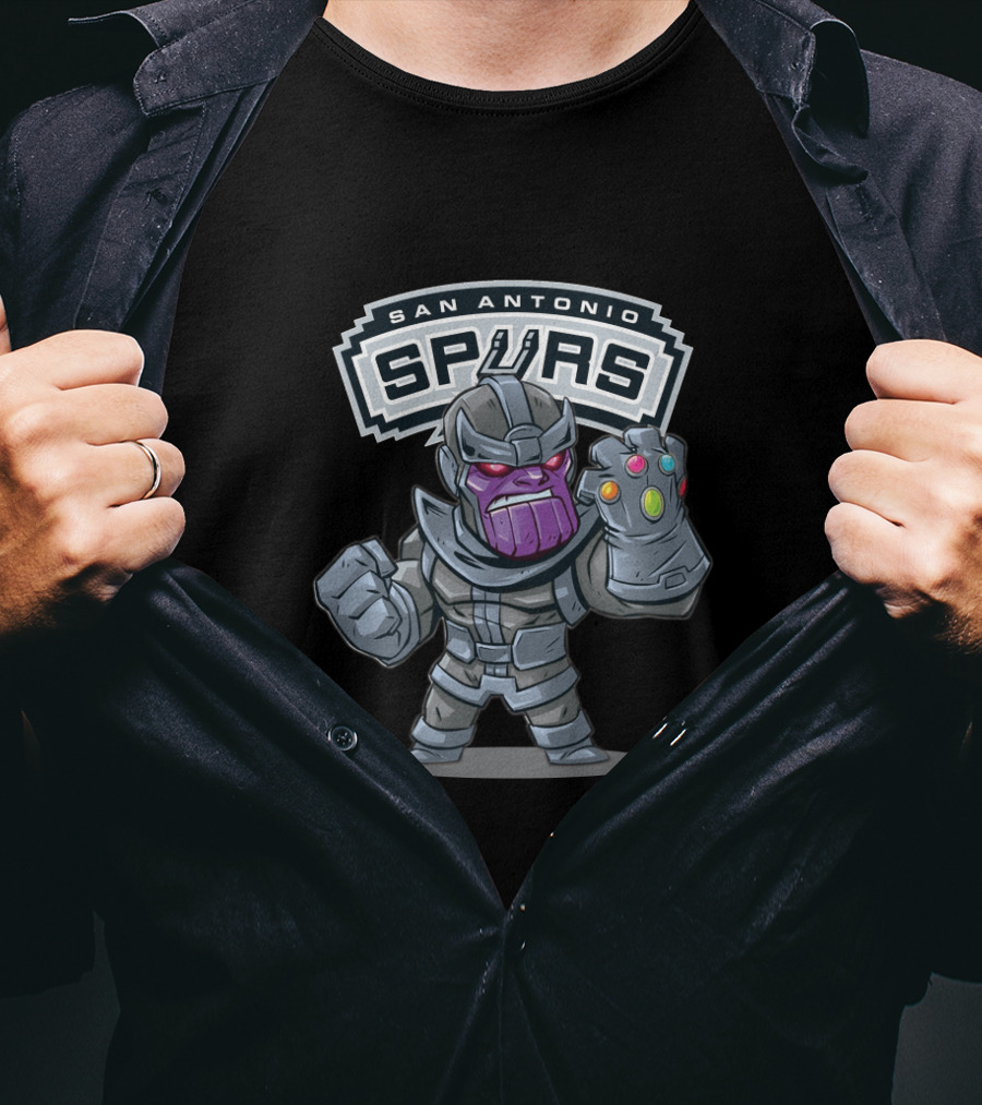Thanos San Antonio Spurs Crossover T-Shirt
