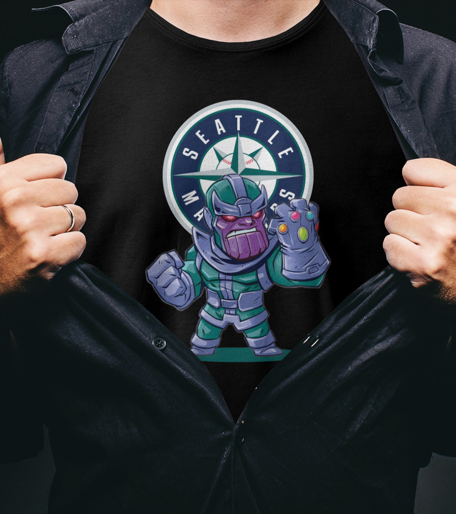 Seattle Mariners Thanos Mashup T-Shirt