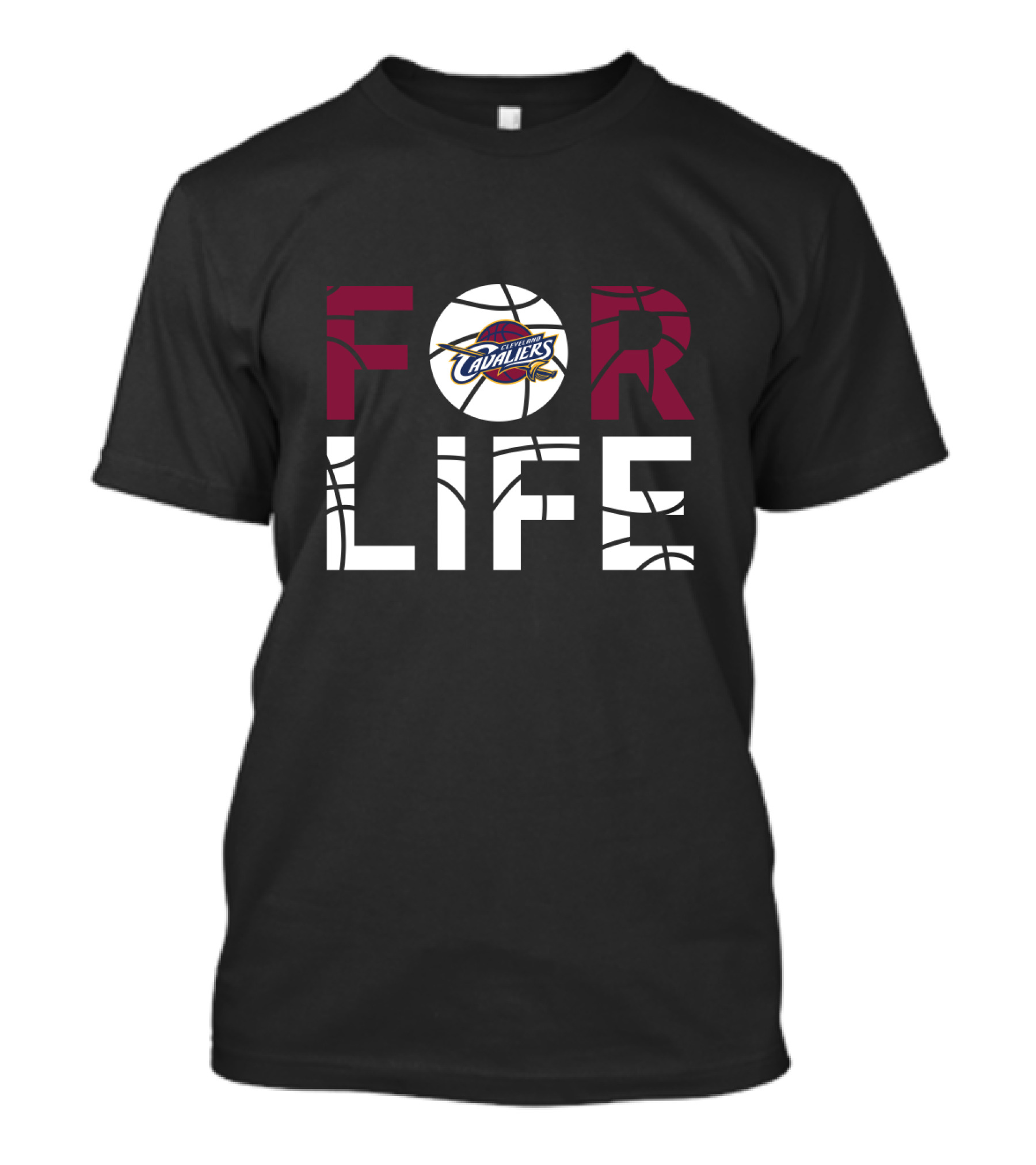 Cleveland Cavaliers For Life Basketball Fans T-Shirt